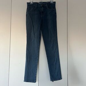 Eddie Bauer Dark Blue Straight Leg Jeans